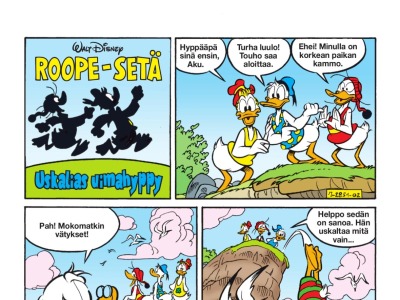 Uskalias uimahyppy