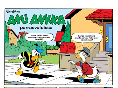 33438 Aku Ankka parrasvaloissa