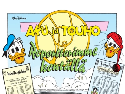 Reportterimme kentällä