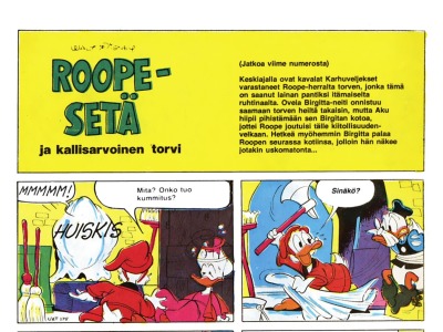 Roope-setä ja kallisarvoinen torvi