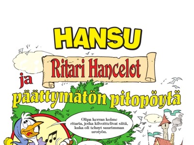 Ritari Hancelot ja päättymätön pitopöytä
