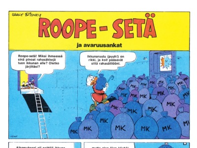 Roope-setä ja avaruusankat