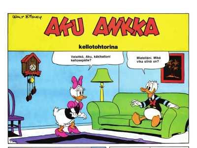 Aku Ankka kellotohtorina