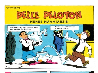 Pelle Peloton menee naamiaisiin