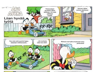 13575 Liian hyvää työtä