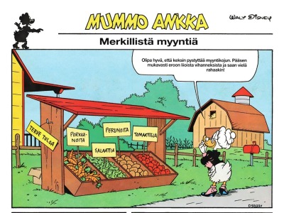 Merkillistä myyntiä