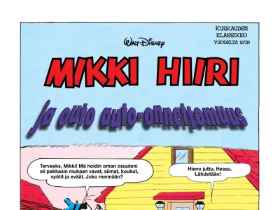 33633 Mikki Hiiri ja outo auto-onnettomuus