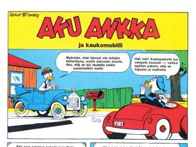 13641 Aku Ankka ja kaukomobiili