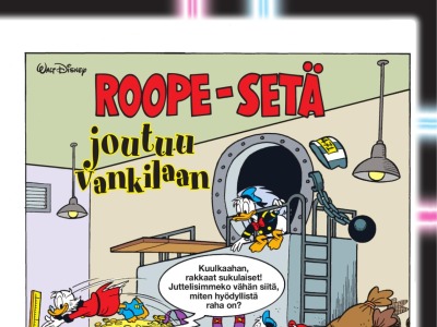 23661 Roope-setä joutuu vankilaan