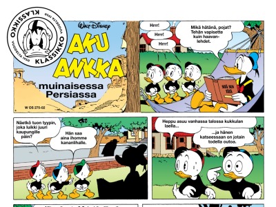 Aku Ankka muinaisessa Persiassa