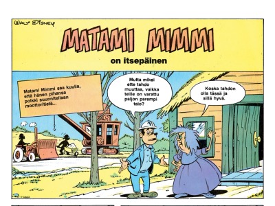 Matami Mimmi on itsepäinen