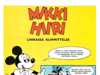 Linnassa kummittelee