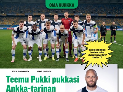 Teemu Pukki pukkasi Ankka-tarinan