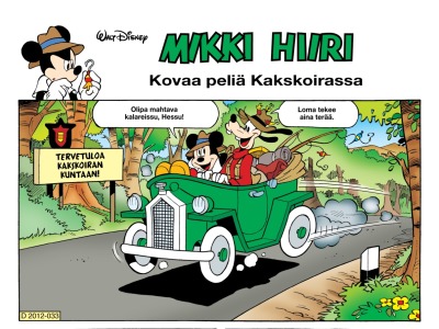 33783 Kovaa peliä Kakskoirassa