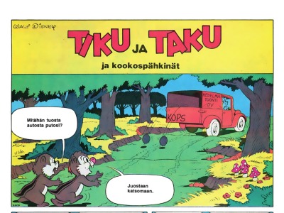 Tiku ja Taku ja kookospähkinät