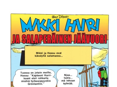 Mikki Hiiri ja salaperäinen jäävuori