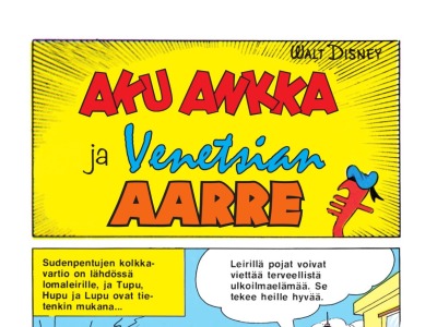 Aku Ankka ja Venetsian aarre