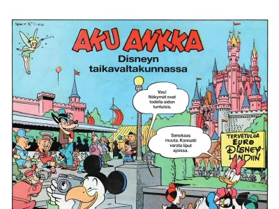 Aku Ankka Disneyn taikavaltakunnassa