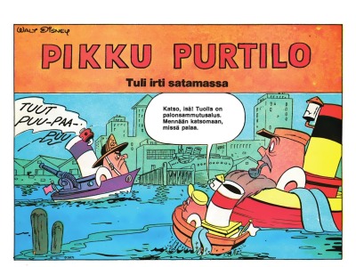 Tuli irti satamassa