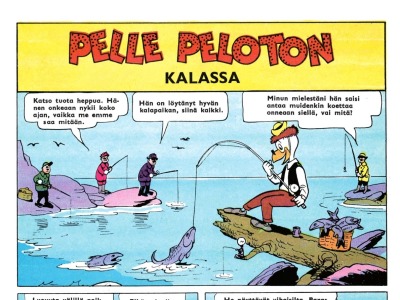 Pelle Peloton kalassa