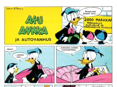 Aku Ankka ja autovanhus