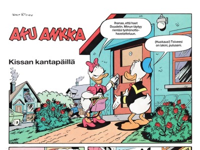 Kissan kantapäillä