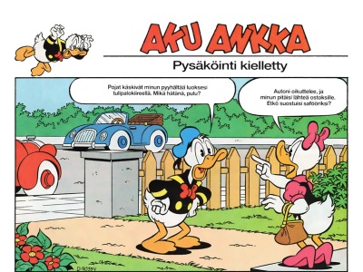 Pysäköinti kielletty