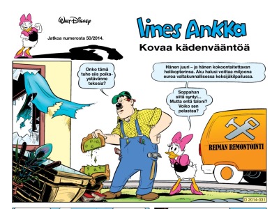 Kovaa kädenvääntöä