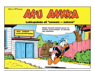 Lukkopulmia eli "seesam - aukene"