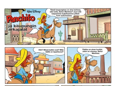 Panchito ja kaupungin arkajalat