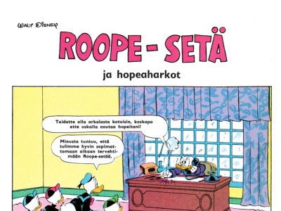 Roope-setä ja hopeaharkot