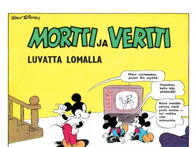 Mortti ja Vertti luvatta lomalla