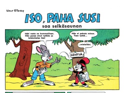 Iso, Paha Susi saa selkäsaunan