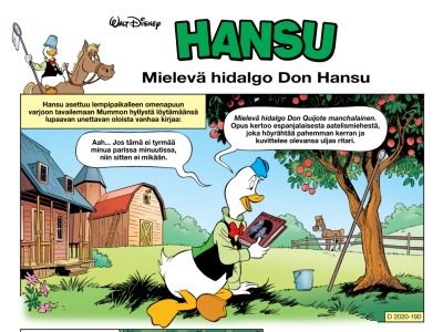 Mielevä hidalgo Don Hansu