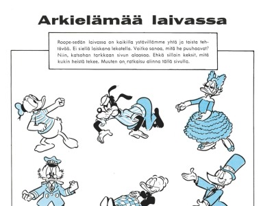 Puuha: Arkielämää laivassa