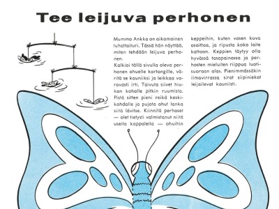 Puuha: Tee leijuva perhonen