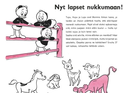 Puuha: Nyt lapset nukkumaan