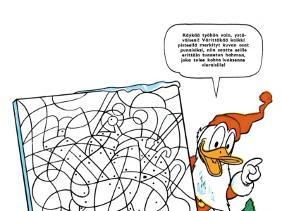 Santa Donald's Drawing Puzzler