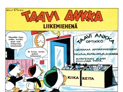 Taavi Ankka liikemiehenä