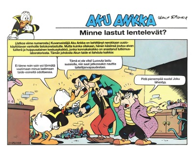 Minne lastut lentelevät?