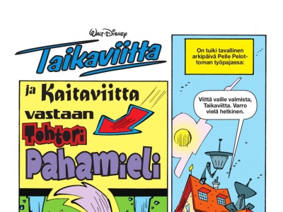 Taikaviitta ja Kaitaviitta vastaan Tohtori Pahamieli