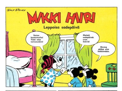 Leppoisa sadepäivä