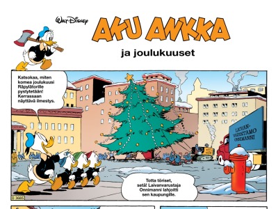 34253 Aku Ankka ja joulukuuset