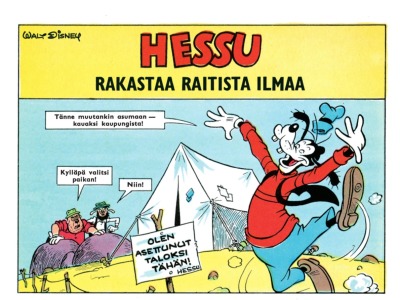 Hessu rakastaa raitista ilmaa