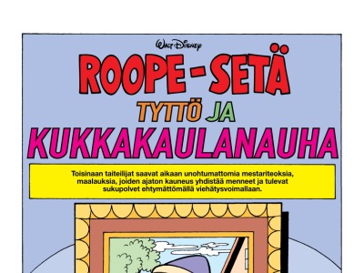 Tyttö ja kukkakaulanauha