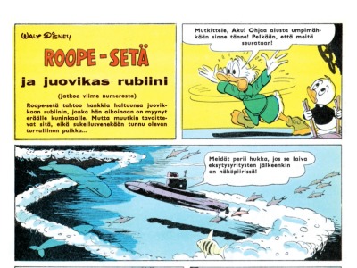 Roope-setä ja juovikas rubiini