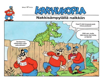 Nakkisämpylällä nalkkiin