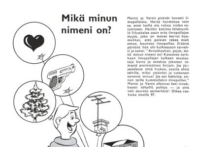 Mikä minun nimeni on?