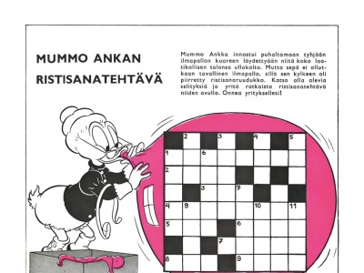 Mummo Ankan sanaristikko