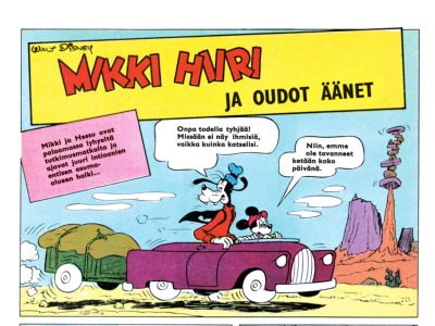 Mikki Hiiri ja oudot äänet